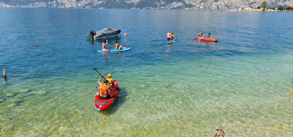 Sup sul Lago a Brenzone